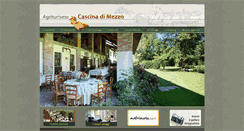 Desktop Screenshot of cascinadimezzo.it