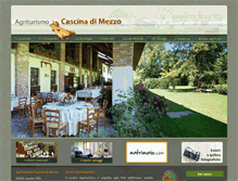 Tablet Screenshot of cascinadimezzo.it